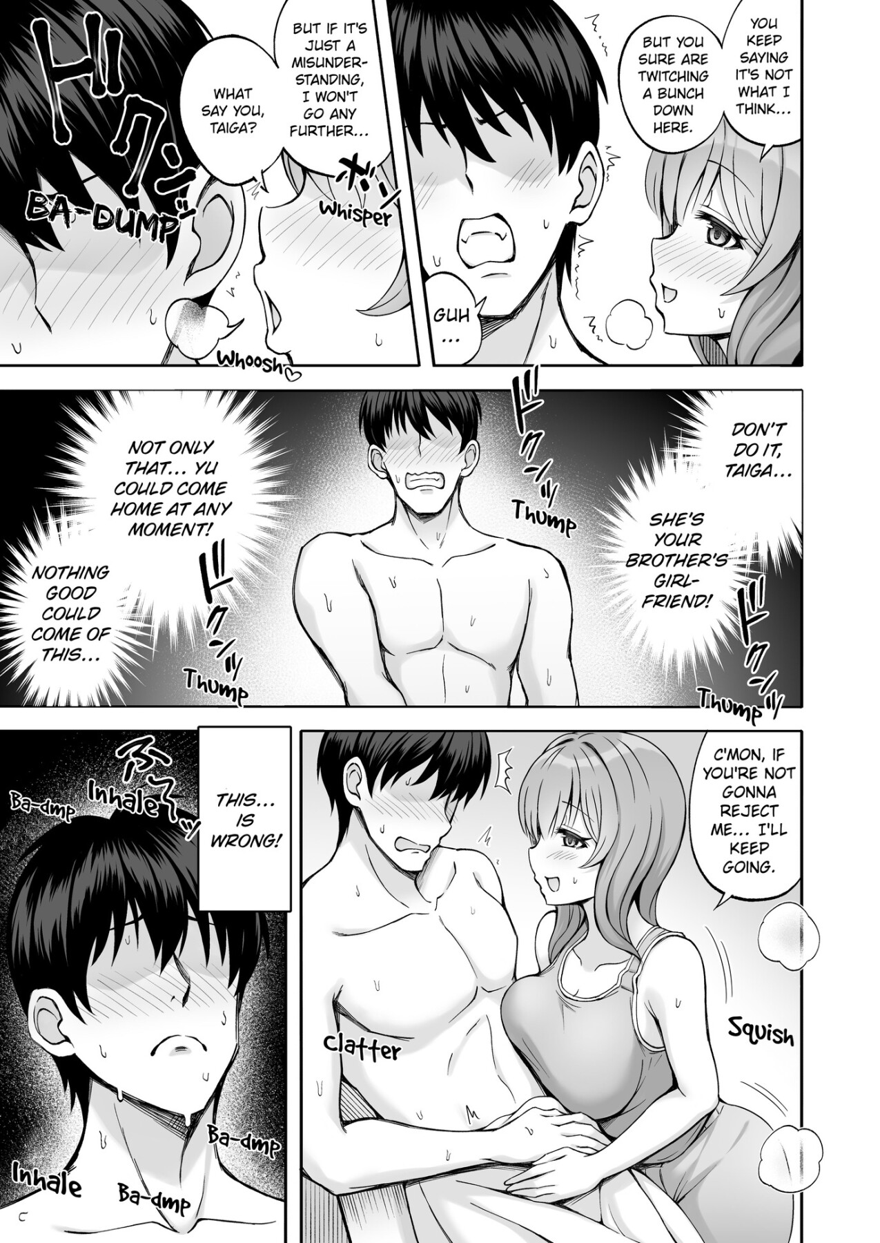 Hentai Manga Comic-My Brother's Girlfriend Seems Kind and Soothing, but Is Actually a Pervert-Read-14